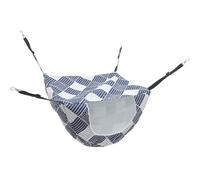 TEHAUX Hamaca Colgante para Gatos de Doble Capa Transpirable, Correas Ajustables, Diseño y Cómodo, Cama Tipo Nido para Jaula, Adecuado para Pequeños Felinos y Hurones