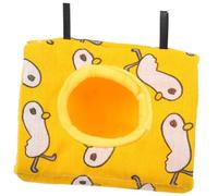 TEHAUX Hamaca Tipo Jaula para Loros Tienda Transpirable para Pájaros Hamaca Colgante para Loros Nido Cálido Tienda para Dormir Casa Cama