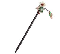 TEHAUX Horquilla Cabello de Madera Estilo Retro Borlas Palillo Sencillo para Mujer Accesorio Vintage para Peinados Diarios y Fiestas Broche Femenino Elegante y Práctico