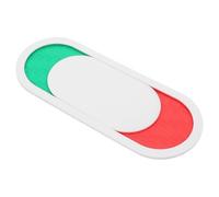 TEHAUX Indicador de Puerta Deslizante Señal de Ocupado y Vacante, Material de Vidrio Orgánico Duradero para Salas de Conferencia y Espacios Comerciales