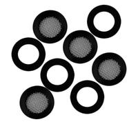 TEHAUX Juego de 4 Arandelas de Goma Cabezal de Ducha Filtro de Manguera Juntas de Malla para Ducha Grifos Kit de Plomería