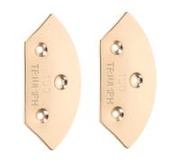 TEHAUX Kit Reparación 2 Almohadillas Metal Antideslizantes para Talón de Botas y Zapatos, Placas Protectoras Resistentes al Desgaste para Suelas, Aptas para Calzado de Senderismo y Uso