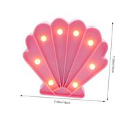 TEHAUX Lámpara LED de Mesa con Diseño de Marina Decorativa para Dormitorio Infantil y Salón Luz Suave sin Cables con Pilas Aa No Incluidas