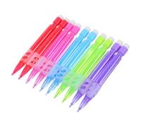 TEHAUX Lápices Mecánicos Mini 10 Piezas con Borrador Integrado de 0,7mm de Pp, Escritura Suave y Fáciles de Llevar para Oficina y Escritura Infantil