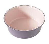 TEHAUX Lavabo para Baño de Pies Grande de Plástico en Color Rosa y Violeta, Bañera de Pies Base Antideslizante para Remojo y Masaje en Salón o Uso Doméstico, Cuenco Reforzado y Espacioso