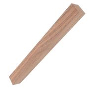 TEHAUX Listones de Madera de Nogal Negro para Manualidades y Bricolaje