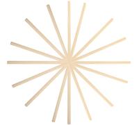 TEHAUX Listones Madera Exterior de 8mm para Moldura de Ventana de Bricolaje, Tiras Decorativas para Ventanas Resistentes Diseño Delicado para Interior y Comedor