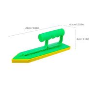 TEHAUX Llana para Juntas de Azulejos con Esponja Aplicadora de Sellador Herramienta Portátil de Goma EVA 23X8X65 CM para Lechada Precisa Baldosas Esmaltadas y Trabajos de Mampostería