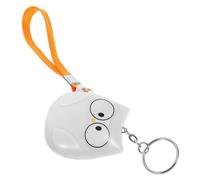 TEHAUX Llavero Alarma Personal para Mujeres Diseño Compacto y Ligero, Material Abs, Forma de Búho Decorativo, Adecuado para Seguridad Personal en Exteriores