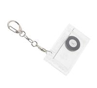 TEHAUX Llavero de Mini Casete Retro Diseño Vintage, Ligero Abs, Adecuado para Eventos Temáticos de Música y Decoración de Fiestas 80