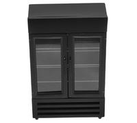 TEHAUX Mini Refrigerador Decorativo Casa De Accesorio De Cocina Realista Adorno para y Decoración De Escritorio