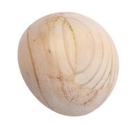 TEHAUX Molde de Cerámica de Madera de Pino Beige, Herramienta de Modelado Geométrico para Cuencos y Cestas, 12cm, para Alfareros DIY y Talleres