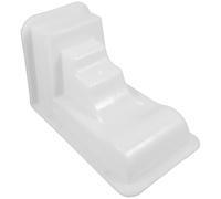 TEHAUX Molde de Columna Romana para Hormigón de Estilo Europeo, Molde de Material Blanco de Xps para Embellecimiento DIY en Jardín Diseño Práctico y Estético