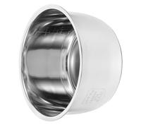 TEHAUX Olla Interior de Arroz de Acero Inoxidable con Fondo Grueso para Distribución Uniforme del Calor Reemplazo para Arroceras Fácil de Limpiar y