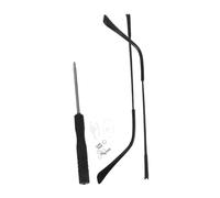 TEHAUX Patillas de Repuesto para Gafas de Sol y Ópticas 1 Par Aleación Metálica Tornillos y Destornillador Ajuste Seguro Fácil Instalación Uso Diario y Deportes