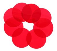 TEHAUX Película para Filtros de Luz de 10 Piezas, Material Pet Alta Transmisión, Adecuado para Crear Atmósferas de Atardecer en Fotografía Profesional y Decoración de Habitaciones