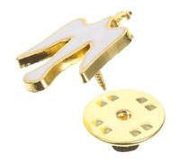 TEHAUX Pin de Solapa Esmaltado de Paz Accesorio para Comunión y Bautizo Broche Religioso Conmemorativo para Eventos y Celebraciones