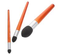 TEHAUX Pinceles para Mezclar Tinta y Difuminar Carboncillo, Set de 3 Piezas Duraderas y Fáciles de Limpiar para Dibujo Artístico y Creación de Tarjetas