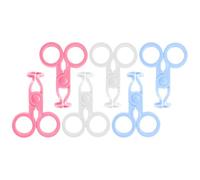 TEHAUX Pinzas para Lentes de Contacto 6 Piezas Portátiles en Colores, Herramienta Compacta y Ligera para Quitar y Colocar Lentes, Accesorio Práctico para Cuidado Diario y Viajes