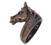 TEHAUX Pomo Cabeza de Caballo de Aleación de Zinc para Armarios y Ventanas 1 Pieza Tornillos Instalación Rápida Fácil 1.96X1.53X0.78 Pulgadas para Hogar