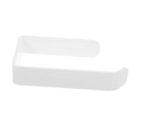 TEHAUX Portarrollos Diseño Moderno y Elegante sin Taladro de Papel Higiénico Fácil de Instalar Estante Acrílico Montado en Pared para Baño y Cocina