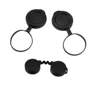 TEHAUX Protectoras de Goma para Lentes de Prismáticos Diseño Resistente al Agua y Arañazos Recambio Seguro y Compacto para Ópticas de Binoculares Accesorio Esencial para Protección