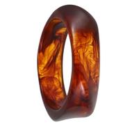 TEHAUX Pulsera De Resina Geométrica Cuadrada Para Mujer Brazalete Ligero Resistente Accesorio Diario Multicolor Obsequio Cumpleaños Elegante Tamaño Único