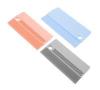 TEHAUX Quitapelos para Mascotas 3 Unidades de Gel Suave, Cepillo Reutilizable para Eliminar Pelo de Perros y Gatos en Sofá, Ropa, Alfombras y Asientos de Coche, Limpieza Rápida y Segura