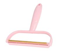 TEHAUX Quitapelusas Manual Portátil para Ropa y Lana Afeitadora de Pelusas Reutilizable Color Rosa Limpiador de Pelusas para Prendas Sofás y Mascotas Herramienta Ligera para Viaje