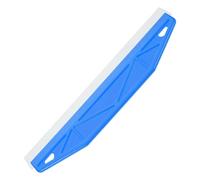 TEHAUX Raspador de Acero Inoxidable para Papel Tapiz 30 Cm Azul, Herramienta para Pintar Molduras y Perfilar Bordes de Paredes, Alisador de Burbujas para Renovaciones y Mejoras del Hogar