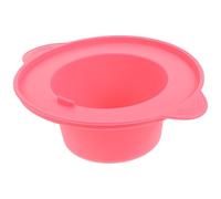TEHAUX Recambio de Silicona para Calentador de Cera 400 Ml Cuenco Interior Rosa para Depilación Revestimiento Flexible y Resistente para Uso en Salones y Hogar