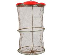 TEHAUX Red de Pesca de Nylon Cordón y Diseño Plegable para Embarcación, Gran Capacidad y Malla Profunda Que Evita la Fuga de Peces