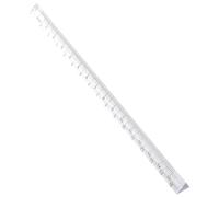 TEHAUX Reglas Triangulares Transparentes 15 Cm, Set de 8 Piezas Multifunción para Dibujo y Medición, Escala Métrica Clara para Estudiantes y Uso Escolar Técnico