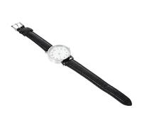 TEHAUX Reloj Femenino Fácil de Ajustar Material de Vidrio y Cuero Números, Estilo Simple y Práctico Adecuado para Salidas y Reuniones