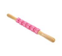 TEHAUX Rodillo de Espuma Multifuncional de Pvc y Acero al Carbono para Masaje Muscular en Piernas y Glúteos, Herramienta Práctica para Uso Diario Hogar Color Aleatorio