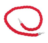 TEHAUX Rope Barrier Queue Control Braided Stanchion With Hooks For Event Crowd Management And Space Optimization In Theaters And Concerts