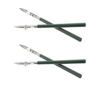 TEHAUX Rotuladores de Dibujo Ajustables para Artistas, Bolígrafos de Líneas Rectas de 12 Cm, Plumas de Dibujo Técnico de Punta Pato para Pintura y Caligrafía, Pack de 4 Unidades,