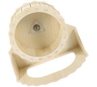 TEHAUX Rueda Silenciosa para Hámster y Cobayas de Madera, Juguete de Ejercicio Que Alivia el Aburrimiento y Cuida el Crecimiento Saludable en Deportes para Mascotas