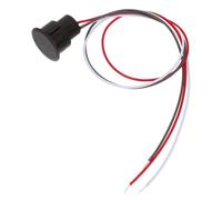 TEHAUX Sensor de Puerta Magnético Empotrable para Alarma de Seguridad en Oficinas y Tiendas, Detección de Estado y Activación de Alarma Eficaz