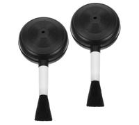 TEHAUX Soplador Limpiador de Polvo para Lentes de Cámara y Teclados, Diseño Fácil de Usar, Material Plástico Resistente, Paquete de 2 Unidades para Limpieza en Movimiento