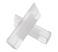 TEHAUX Soporte para Báscula de Baño de Acrílico Adhesivo Fuerte y Capacidad de Carga Resistente, Organizador de Pared Adecuado para Gimnasio y Viaje