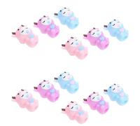 TEHAUX Tapas de Lápices de Silicona Diseño de Animales, Set de 3 Unidades Adorables Extensores de Lápiz Suaves y Coloridos, Protectores de Punta para Uso Escolar y Oficina