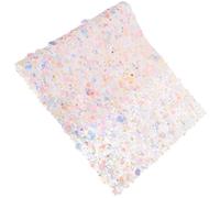 TEHAUX Tapete para Uñas Acrílicas Plegable Lentejuelas Alfombrilla para Mesa de Manicura Suave y Flexible Almohadilla para Reposamanos Absorbente para Salón y Uso Doméstico