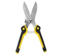 TEHAUX Tijeras de Hojalatero de Acero Inoxidable para Cortar Chapa Metálica, Cortador de Metal Multiusos de Alta Resistencia, Herramienta Manual para Construcción y Electricidad, Mango