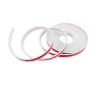 TEHAUX Tira Protectora Autoadhesiva en Forma de U para Bordes de Muebles, Flexible, 5/8 Pulgadas X 20 Pies, Banda para Protección de Cantos de Gabinetes, Mesas y Estantes, Uso