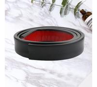 TEHAUX Tira Protectora para Ceja de Rueda de Coche de Goma y Fibra de Carbono, Anticolisión, 4.5cm X 1.5m, Protege Ruedas y Evita Rayones