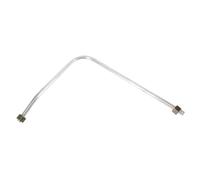 TEHAUX Tubo de Escape de Aluminio Recambios Compresor Abac para Compresor de Aire, 530 Mm, Ligero, Adecuado para Taller y Garaje
