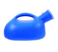 TEHAUX Urinario Portátil de Plástico de 2000 Ml Tapa Colector de Orina a Prueba de Derrames para Adultos y Personas Mayores Orinal Grueso y Resistente para Hospitalización y Viajes