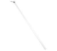 TEHAUX Varilla Extensible de Acrílico y Acero Inoxidable para Cortinas, Suave y Protección, Diseño Moderno y Minimalista para Ventanas y Puertas