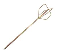 TEHAUX Varilla Mezcladora para Taladro Mango Cuadrado Agitador Eléctrico Multiusos para Cemento y Pintura Accesorio Resistente para Mezcladora de Hormigón Herramienta de Construcción